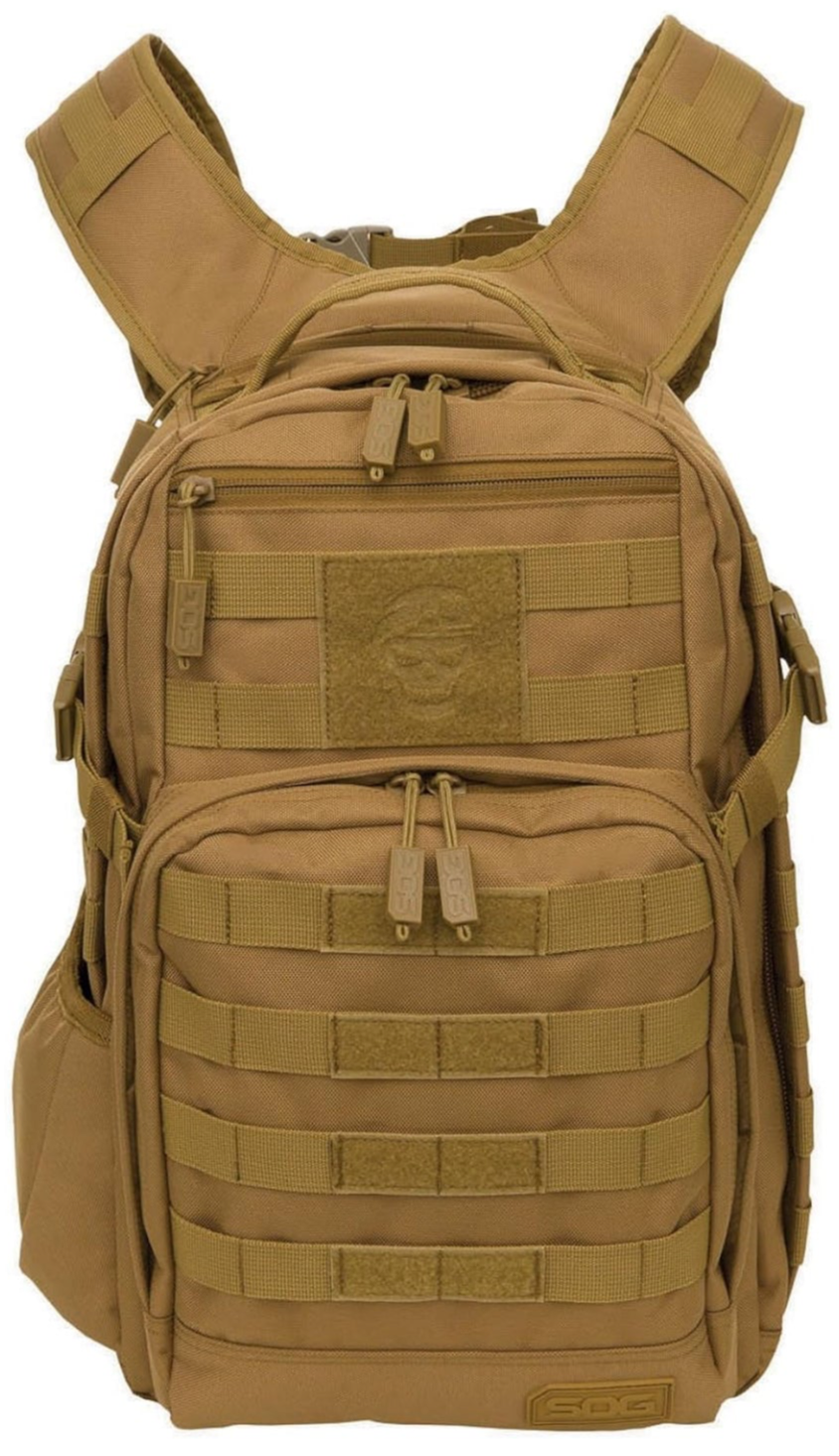 SOG Ninja Tactical Backpack with Level IIIA Bulletproof Insert 12 x TuffyPacks