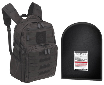 SOG Ninja Tactical Backpack with Level IIIA Bulletproof Insert (12" x 16")