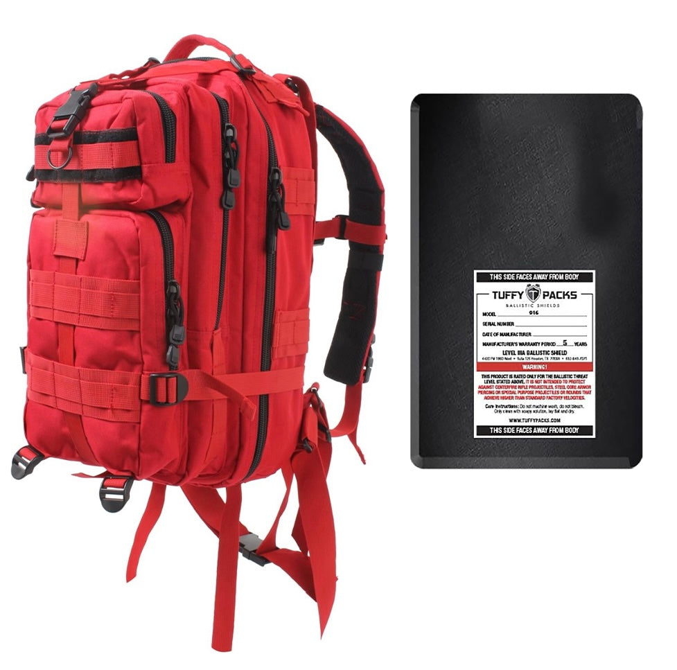 Medium Transport Pack with Level IIIA Bulletproof Insert (9